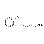 CAS#: 642092-92-0, 4-[(1-Oxido-2-pyridinyl)sulfanyl]-1-butanamine