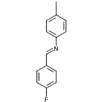 CAS 登录号：64222-87-3， (E)-1-(4-氟苯基)-N-(4-碘苯基)甲亚胺