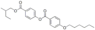 CAS#: 64240-65-9, 4-[(2-Methylbutoxy)Carbonyl]Phenyl 4-(Hexyloxy)Benzoate