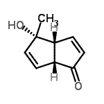 CAS#: 642470-85-7, (3aR,4S,6aR)-4-Hydroxy-4-methyl-4,6a-dihydro-1(3aH)-pentalenone