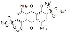 CAS#: 6425-01-0, 4,8-Diamino-9,10-Dihydro-1,5-Dihydroxy-9,10-Dioxo-2,6-Anthracenedisulfonicacid Sodium Salt (1:4)