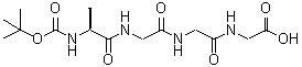 CAS#: 64263-99-6, N-[N-[N-[N-[(1,1-Dimethylethoxy)carbonyl]-L-alanyl]glycyl]glycyl]-Glycine