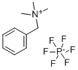 CAS 登录号：6427-70-9， 苄基三甲基铵六氟磷酸盐