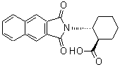 CAS#: 642995-15-1, (1R,2R)-2-(1,3-Dioxo-1,3-dihydro-2H-benzo[f]isoindol-2-yl)cyclohexanecarboxylic acid