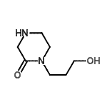 CAS 登录号：643084-42-8， 1-(3-羟基丙基)-2-哌嗪酮