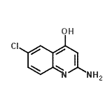 CAS#: 64319-84-2, 2-Amino-6-chloro-4-quinolinol