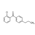 CAS#: 64358-07-2, (2-Chlorophenyl)(4-propylphenyl)methanone