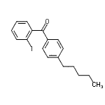 CAS#: 64358-28-7, (2-Iodophenyl)(4-pentylphenyl)methanone