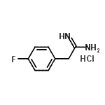CAS # 6437-40-7, 2-(4-Fluorophenyl)Ethanimidamide Hydrochloride (1:1)