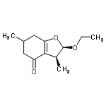 CAS#: 643760-08-1, (2R,3S)-2-Ethoxy-3,6-dimethyl-3,5,6,7-tetrahydro-1-benzofuran-4(2H)-one