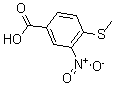 CAS#: 64399-24-2, 4-(Methylthio)-3-Nitro-Benzoic Acid