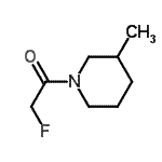 CAS 登录号：6442-80-4， 2-氟-1-(3-甲基-1-哌啶基)乙酮