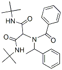 CAS 登录号：64435-48-9， N,N'-二-叔-丁基-2-(N-(1-苯基乙基)苯甲酰胺基)丙二酰胺