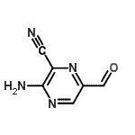 CAS#: 64440-74-0, 3-Amino-6-formyl-2-pyrazinecarbonitrile