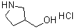 CAS#: 644971-22-2, 3-Pyrrolidinylmethanol hydrochloride (1:1)