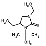 CAS#: 644985-68-2, 1,4-Diethyl-3-(2-methyl-2-propanyl)-2-imidazolidinethione