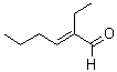CAS 登录号：645-62-5， 2-乙基-2-己烯醛