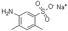 CAS 登录号：64501-84-4， 5-氨基-2,4-二甲基苯磺酸钠