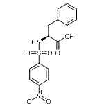 CAS#: 64501-87-7, N-[(4-Nitrophenyl)sulfonyl]-L-phenylalanine