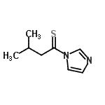 CAS#: 64529-38-0, 1-(1H-Imidazol-1-yl)-3-methyl-1-butanethione
