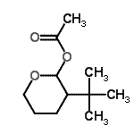 CAS#: 645413-26-9, 3-(2-Methyl-2-propanyl)tetrahydro-2H-pyran-2-yl acetate