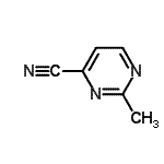 CAS#: 64571-34-2, 2-Methyl-4-pyrimidinecarbonitrile