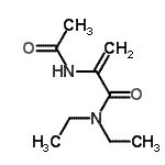 CAS#: 646072-00-6, 2-Acetamido-N,N-diethylacrylamide