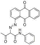 CAS 登录号：64611-93-4， 2-[(9,10-二氢-9,10-二氧代-1-蒽基)偶氮]-3-氧代-N-苯基丁酰胺