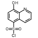 CAS 登录号：64641-92-5， 8-羟基-5-喹啉磺酰氯