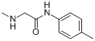 CAS#: 64642-17-7, 2-(Methylamino)-N-(4-Methylphenyl)Acetamide Hydrochloride