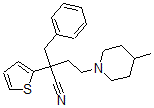 CAS#: 64647-41-2, 4-Methyl-alpha-(Phenylmethyl)-alpha-(2-Thienyl)-1-Piperidinebutyronitrile