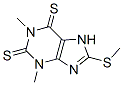 CAS#: 6466-20-2, 3,7-Dihydro-1,3-Dimethyl-8-(Methylthio)-1H-Purine-2,6-Dithione