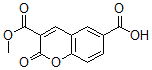CAS#: 6468-71-9, 3-Methoxycarbonyl-2-Oxo-alpha-Chromene-6-Carboxylic Acid