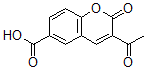 CAS#: 6468-73-1, 3-Acetyl-2-Oxo-alpha-Chromene-6-Carboxylic Acid