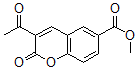 CAS#: 6468-74-2, 3-Acetyl-2-Oxo-alpha-Chromene-6-Carboxylic Acid Methyl Ester