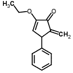CAS#: 647024-72-4, 2-Ethoxy-5-methylene-4-phenyl-2-cyclopenten-1-one