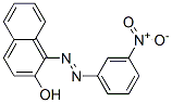 CAS 登录号：6471-46-1， 1-[(3-硝基苯基)偶氮]-2-萘酚
