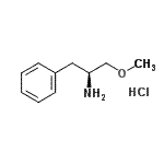 CAS#: 64715-81-7, (2S)-1-Methoxy-3-phenyl-2-propanamine hydrochloride (1:1)