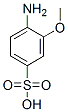 CAS 登录号：6472-58-8， 3-甲氧基对氨基苯磺酸