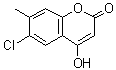 CAS#: 64729-38-0, 6-chloro-4-hydroxy-7-methyl-chromen-2-one