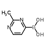 CAS 登录号：647853-31-4， (2-甲基-4-嘧啶基)硼酸