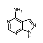CAS#: 64834-00-0, 1H-Pyrazolo[3,4-d]pyrimidin-4-amine