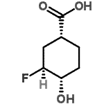 CAS#: 648419-97-0, (1R,3S,4S)-3-Fluoro-4-hydroxycyclohexanecarboxylic acid