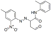 CAS 登录号：6486-24-4， 2-[(4-甲基-2-硝基苯基)偶氮]-氧代-N-(O-甲苯基)丁酰胺