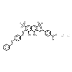 CAS#: 6487-06-5, Disodium 4-Amino-5-Hydroxy-3-[(4-Nitrophenyl)Diazenyl]-6-{[4-(Phenyldiazenyl)Phenyl]Diazenyl}-2,7-Naphthalenedisulfonate