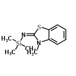 CAS#: 64874-21-1, (2E)-3-Methyl-N-(trimethylsilyl)-1,3-benzothiazol-2(3H)-imine