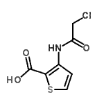 CAS#: 648858-95-1, 3-[(Chloroacetyl)amino]-2-thiophenecarboxylic acid