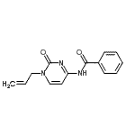 CAS#: 648881-65-6, N-(1-Allyl-2-oxo-1,2-dihydro-4-pyrimidinyl)benzamide