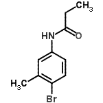 CAS#: 64890-68-2, N-(4-Bromo-3-methylphenyl)propanamide