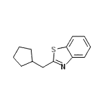 CAS#: 64909-91-7, 2-(Cyclopentylmethyl)-1,3-benzothiazole